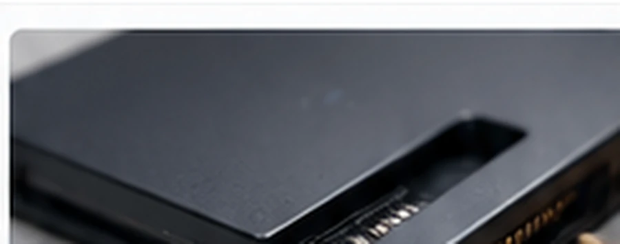 Solid-state drive close-up